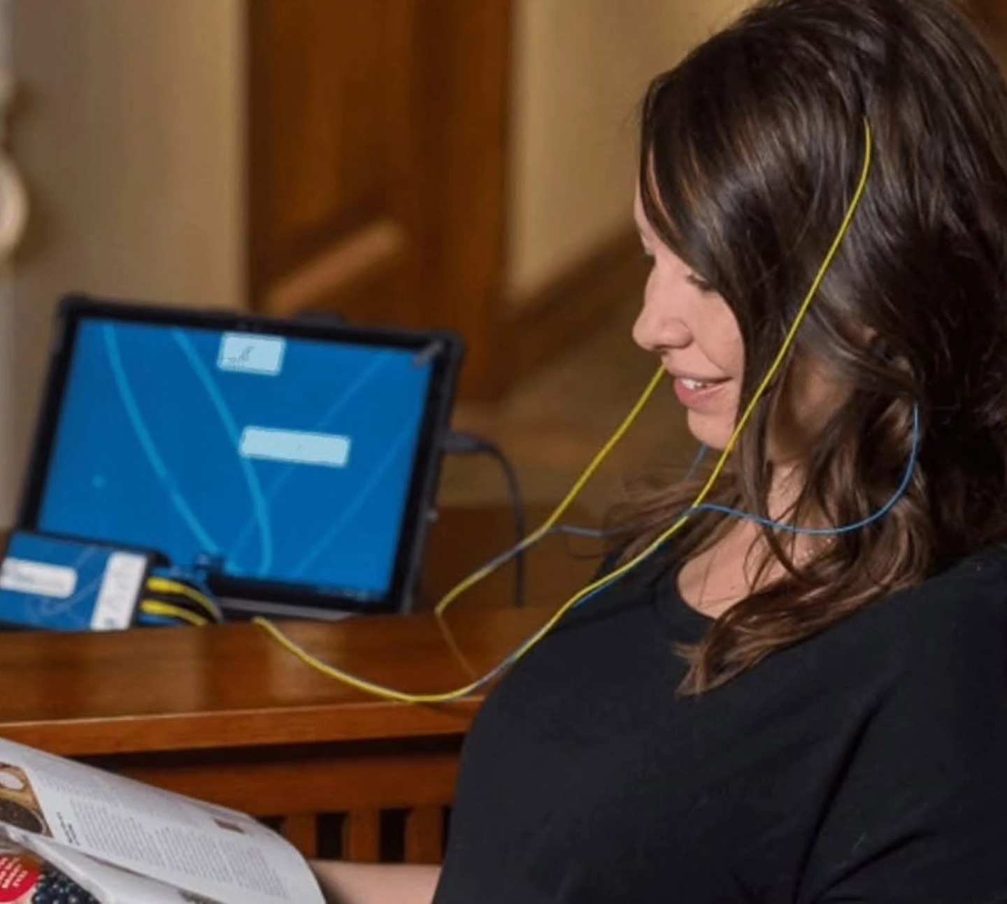 Client during NeuroStability Training session